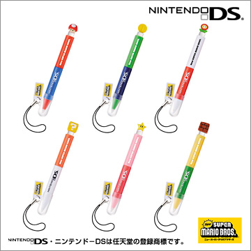 NINTENDO DS キャラタッチペン NEW SUPER MARIO BROS.ver.｜商品情報