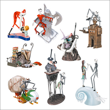 ガチャボックス ﾃｨﾑ・ﾊﾞｰﾄﾝのﾅｲﾄﾒｱｰ・ﾋﾞﾌｫｱ・ｸﾘｽﾏｽ フィギュア