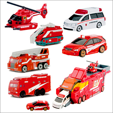 カプセルトミカDX ハイパーレスキュー編｜商品情報｜タカラトミーアーツ