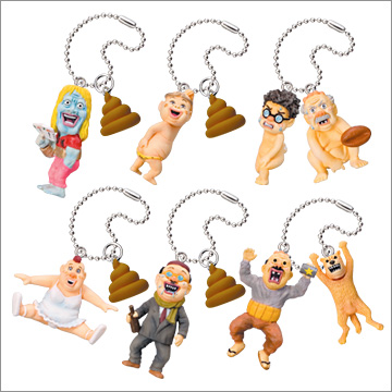 漫☆画太郎 マスコットキーチェーン｜商品情報｜タカラトミーアーツ