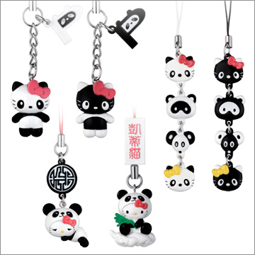 HELLO KITTY パンダストラップ｜商品情報｜タカラトミーアーツ