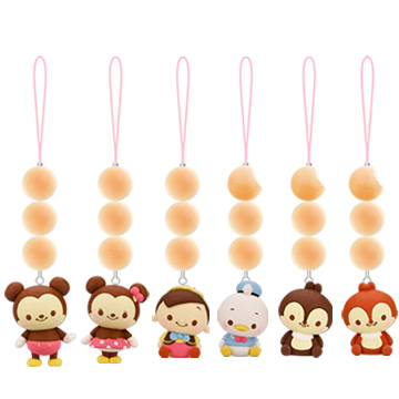 ディズニーキャラクター コロロンボーロンフィギュアストラップ2｜商品