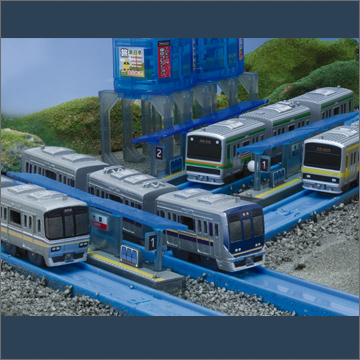 カプセルプラレール 西も東も！通勤・近郊列車編｜商品情報｜タカラ
