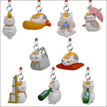 夏目友人帳 ニャンコ先生 徒然根付ストラップ｜商品情報｜タカラトミー