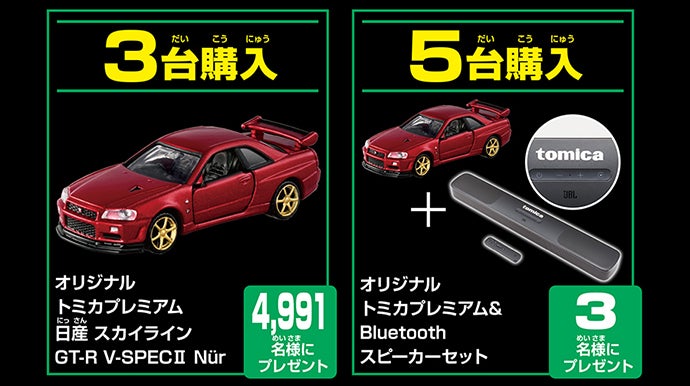 LINEで応募！トミカプレミアム1000万台記念キャンペーン