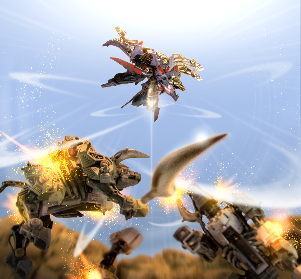 ZWR04ビクター・スピーゲル専用ハンターウルフ｜商品情報｜ゾイド