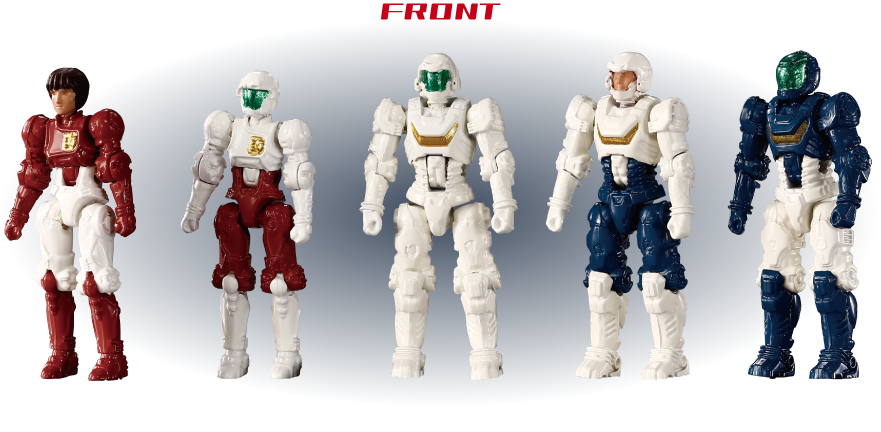 DA-89 ダイアクロン隊員/Ver.2.0 セット 2｜プロダクト｜ダイアクロン