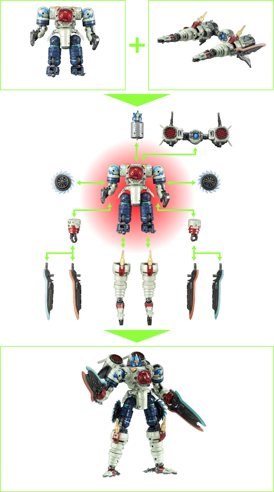 DA-78 ワルダレギオン<リッパー＞｜プロダクト｜ダイアクロン