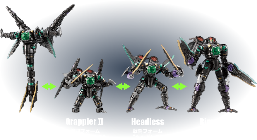 DA-97 ワルダレギオン＜リッパー/ダークカソードタイプ＞　ダイアクロン 61JaKGm23qL._AC_UF350,