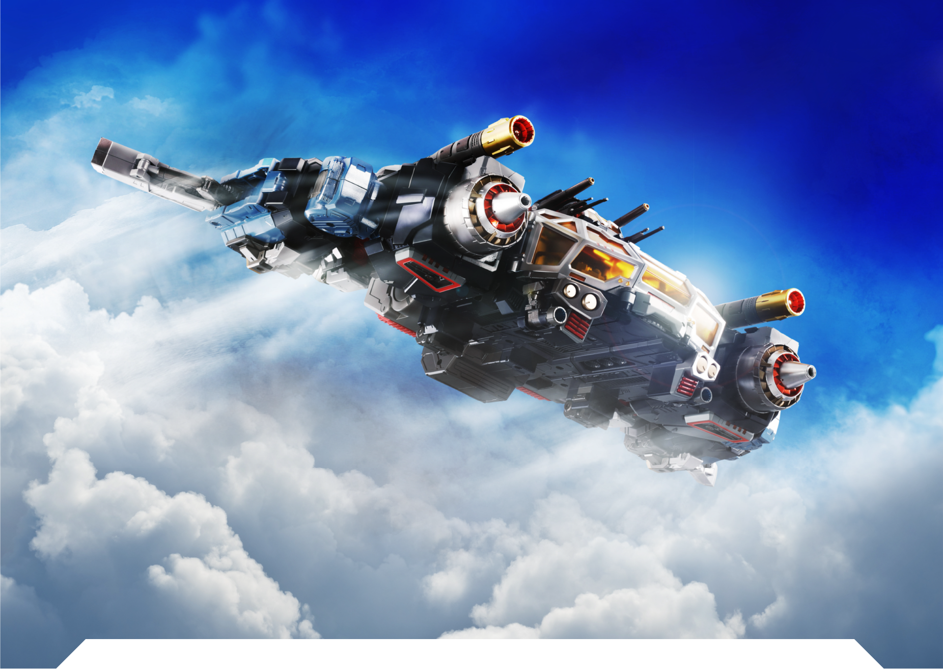 DA-100 ロボットベース:空中機動要塞〈クラウドアクロス〉｜ロボット