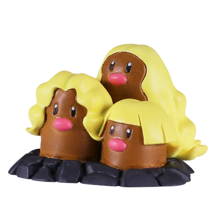 EMC_35 ダグトリオ（アローラのすがた）｜モンコレEX｜商品情報