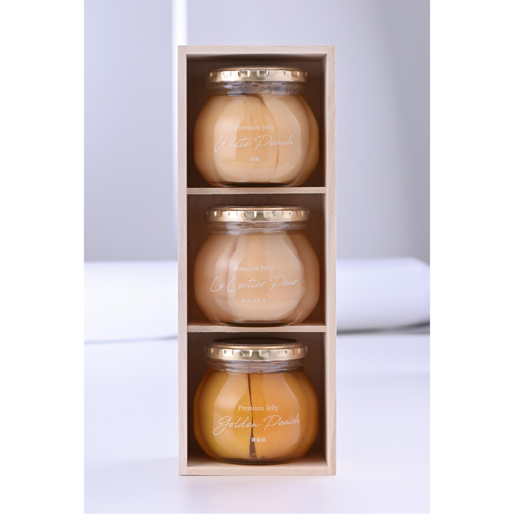収穫の恵みプレミアムジェリー3個木箱入 | 商品詳細 | 高島屋