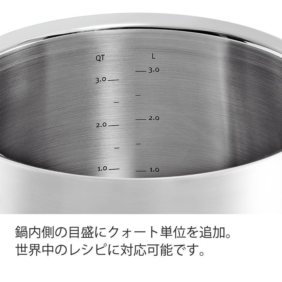 オリジナルプロフィコレクション シチューポット 16cm→24cm | 商品