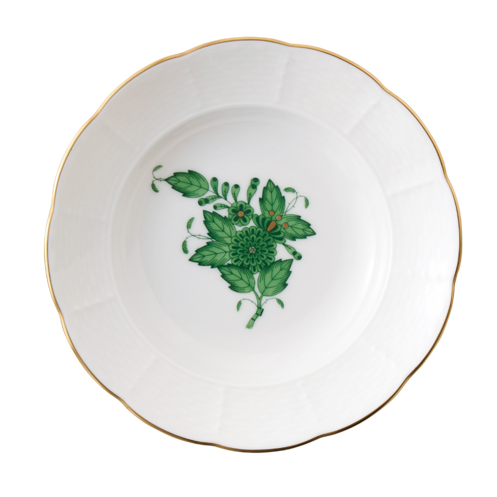 アポニー・グリーン・シンプル オリエンタルボウルSペア | 商品詳細