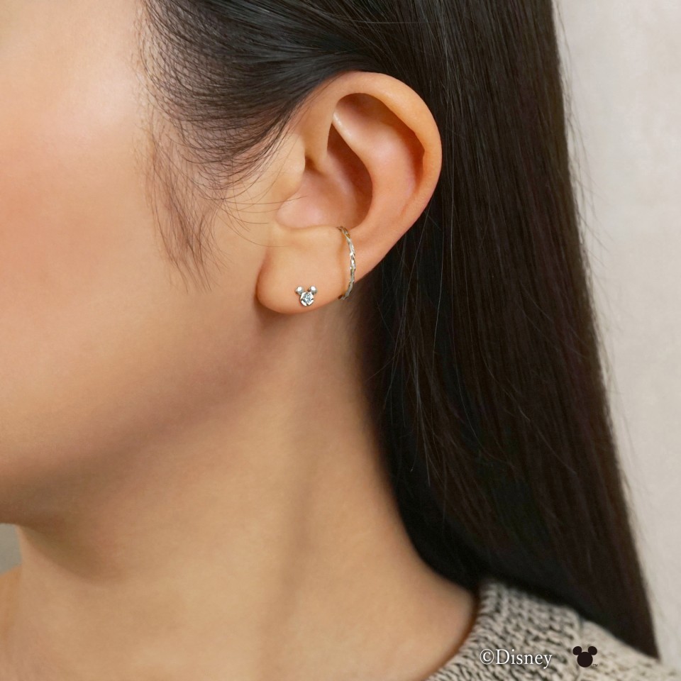 シンデレラアクアマリン 2wayピアス シンデレラアクアマリン 2way