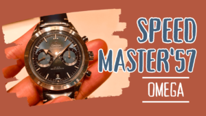 オメガ「 スピードマスター'57」の青文字盤はヴィンテージ感満載な激渋
