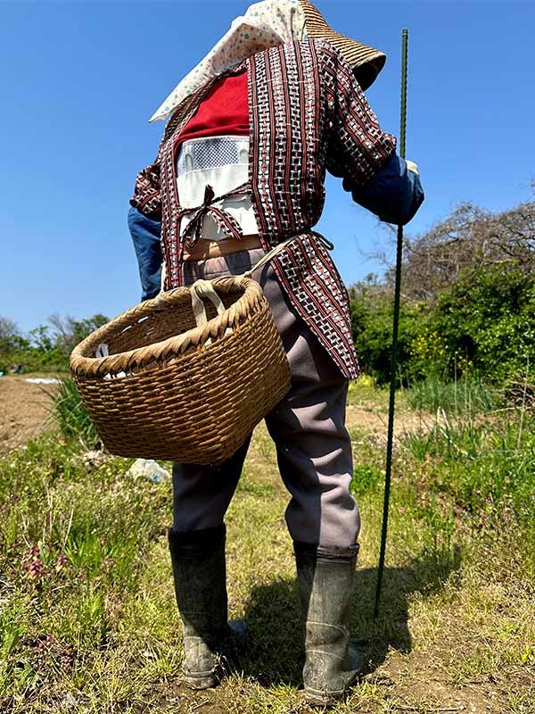 通気性の良い野菜籠に最適な四ツ目籠 - 竹虎四代目がゆく！