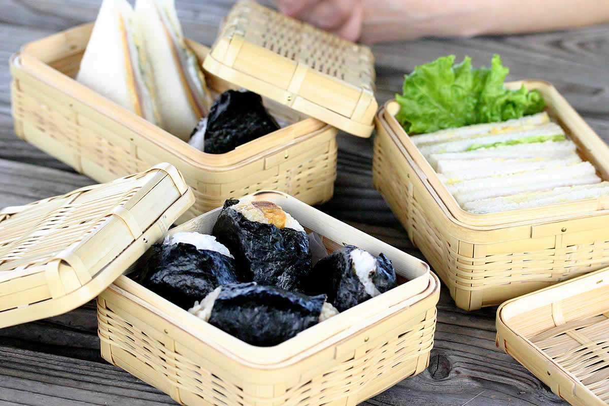 白竹ランチボックス(小) | 虎斑竹専門店 竹虎