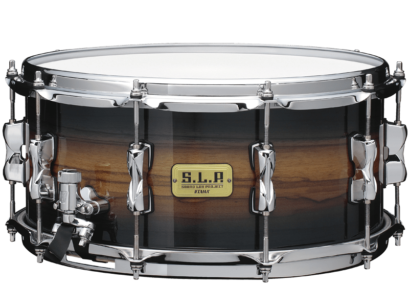 TAMA Drums | S.L.P. Snare Drum featuring Hybrid Bubinga & Maple