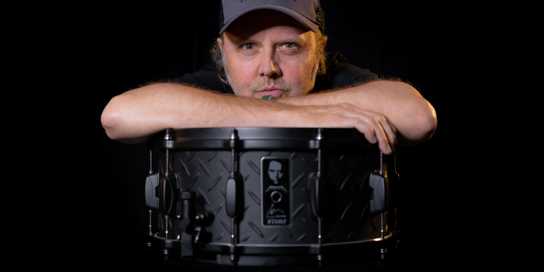 LARS ULRICH SIGNATURE SNARE LIMITED METALLICA “BLACK ALBUM” 30TH