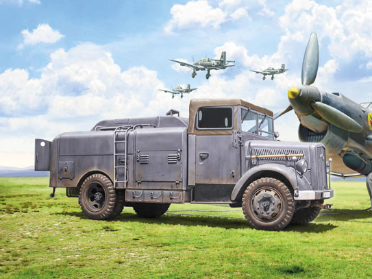 イタレリ 1/48ミリタリー 1/48 オペルブリッツ 燃料補給車 Kfz.385