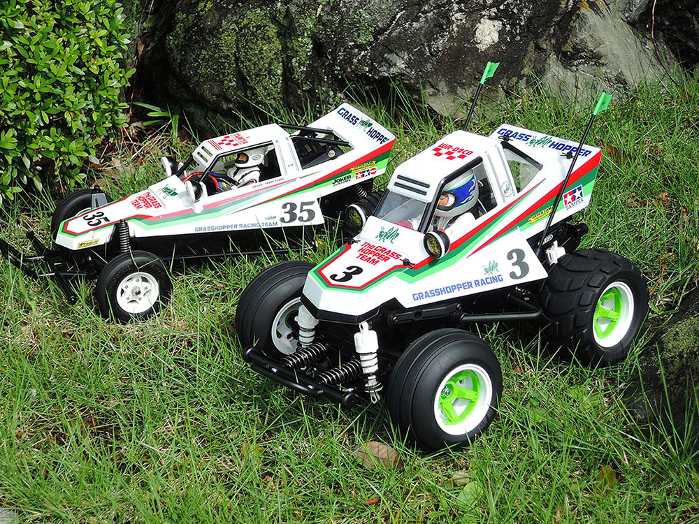 タミヤ 電動RCカーシリーズ 1/10RC コミカル グラスホッパー（WR-02CB