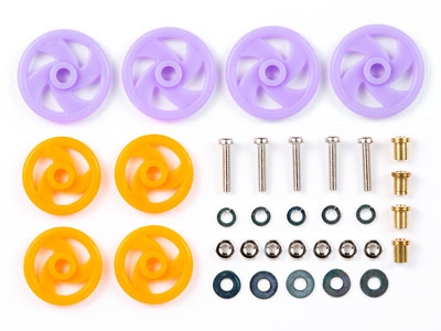 タミヤ ミニ四駆グレードアップパーツ 低摩擦プラローラーセット | タミヤ