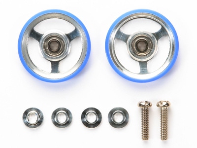 タミヤ ミニ四駆グレードアップパーツ 17mmプラリング付きアルミ