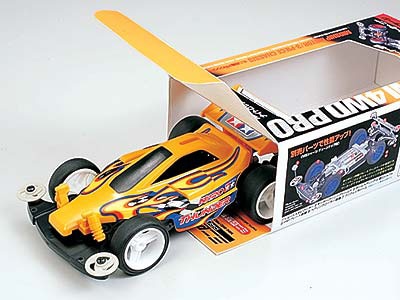 タミヤ 1/32 ミニ四駆PROシリーズ ナイトロサンダー・イエロー（完成車