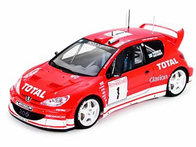 タミヤ 1/24 スポーツカーシリーズ プジョー 206 WRC 2003 | タミヤ