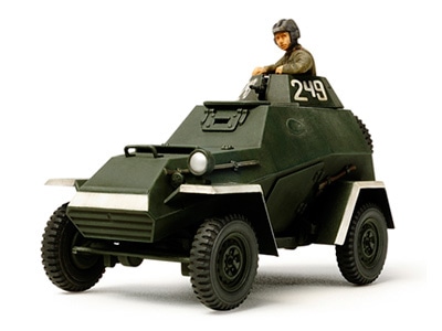 タミヤ 1/48 ミリタリーミニチュアシリーズ ソビエト装甲車 BA-64B