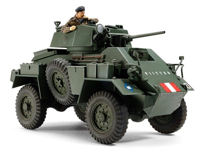 タミヤ 1/48 ミリタリーミニチュアシリーズ イギリス 7トン4輪装甲車