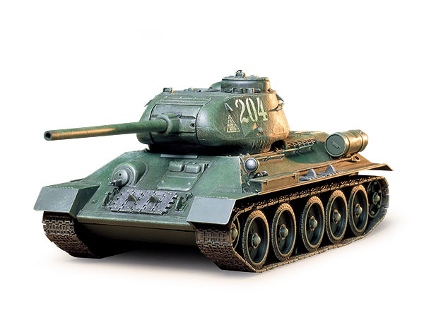 タミヤ 1/35 ミリタリーミニチュアシリーズ ソビエト T34/85 中戦車