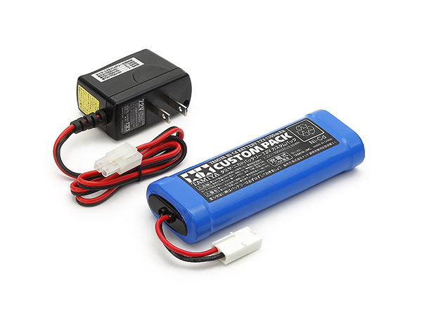 タミヤ バッテリーと充電器シリーズ タミヤ7.2Vカスタムパックと充電器