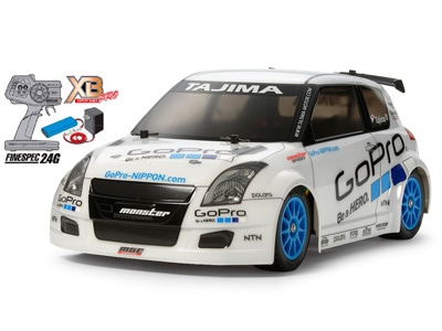 タミヤ XBシリーズ 1/10RC XB GoPro モンスタースポーツ スーパー