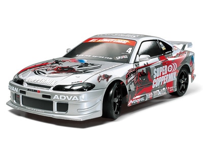 タミヤ 電動RCカーシリーズ 1/10RC ニスモ COPPERMIX シルビア (TT-01D