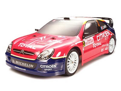 タミヤ 電動RCカーシリーズ 1/10RC シトロエン クサラ WRC2004 (TT-01