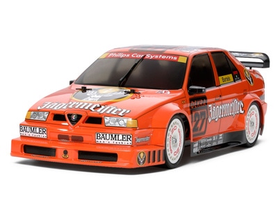 タミヤ 電動RCカーシリーズ 1/10RC アルファロメオ 155 V6 TI