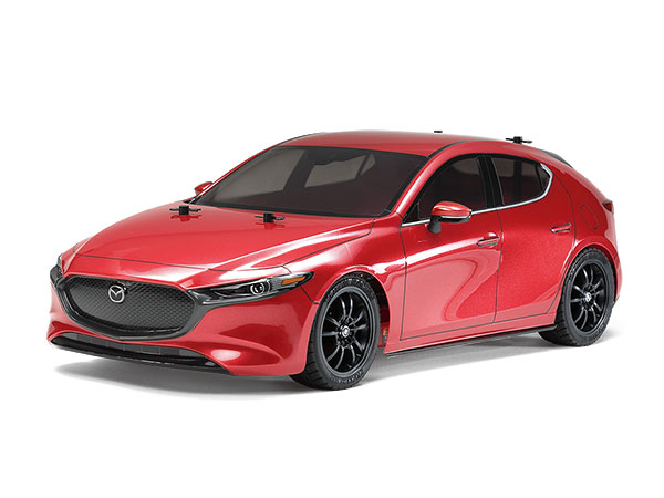 タミヤ 電動RCカーシリーズ 1/10RC マツダ MAZDA3 (TT-02シャーシ