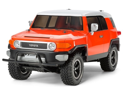 タミヤ RC限定シリーズ 1/10RC トヨタ FJクルーザー オレンジボディ