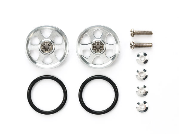 タミヤ ミニ四駆特別企画 19mmアルミベアリングローラー（6本スポーク