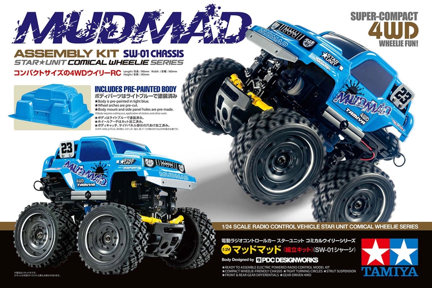 Tamiya 57412 MudMad (Assembly Kit) (SW-01) / Tamiya USA