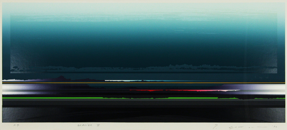 沢田 哲郎 「GLACiER IV」 Tetsuro Sawada - 創業36年 美術品販売