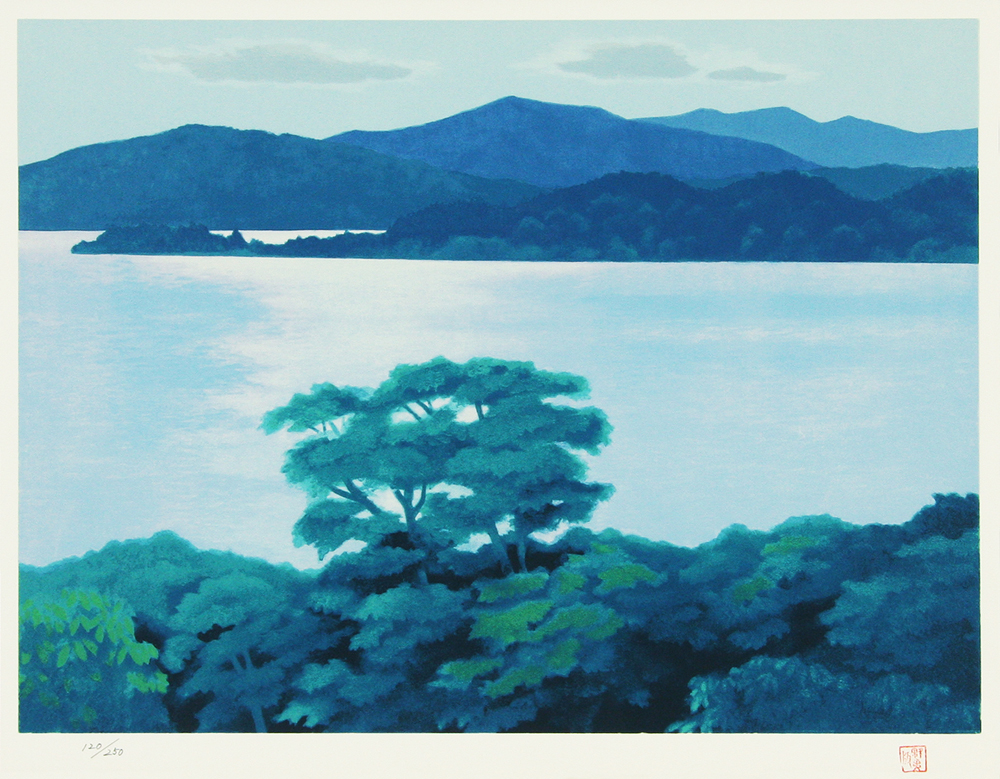 東山 魁夷 「月明」 Kaii Higashiyama - 創業36年 美術品販売 Gallery