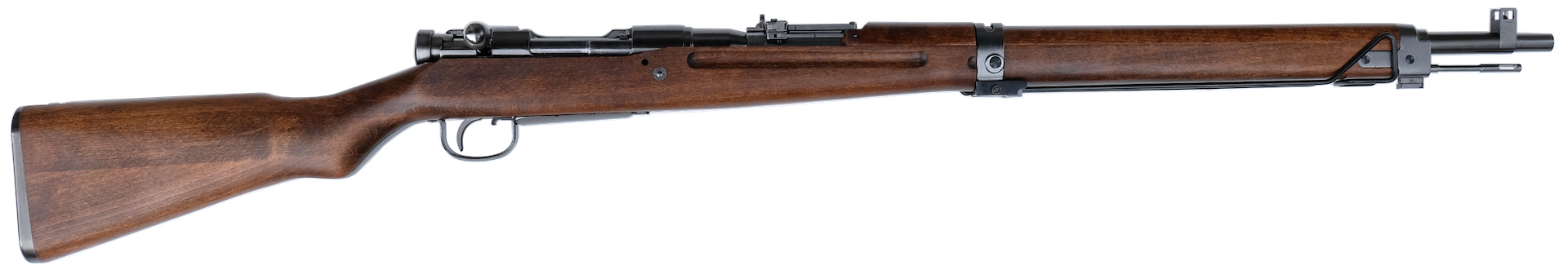 中田商店、タナカ製？九九式短小銃 実物ストック 銃剣付き 警察予備隊