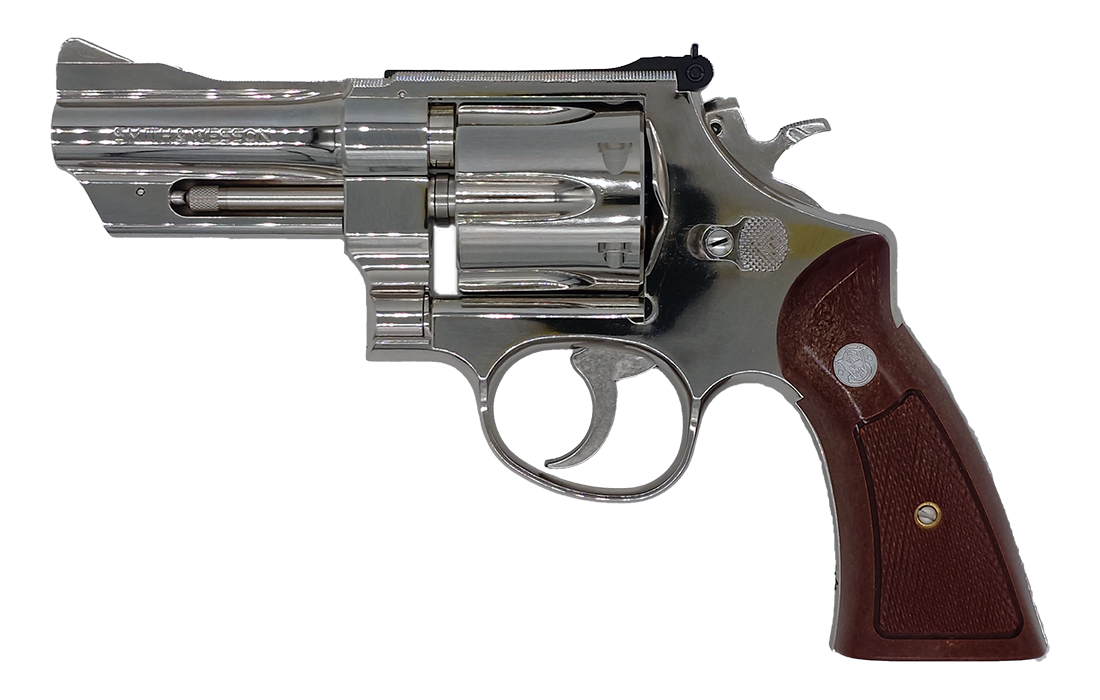 S&W M27 “The .357 Magnum” 3-½ inch Nickel Finish | TANAKA WORKS