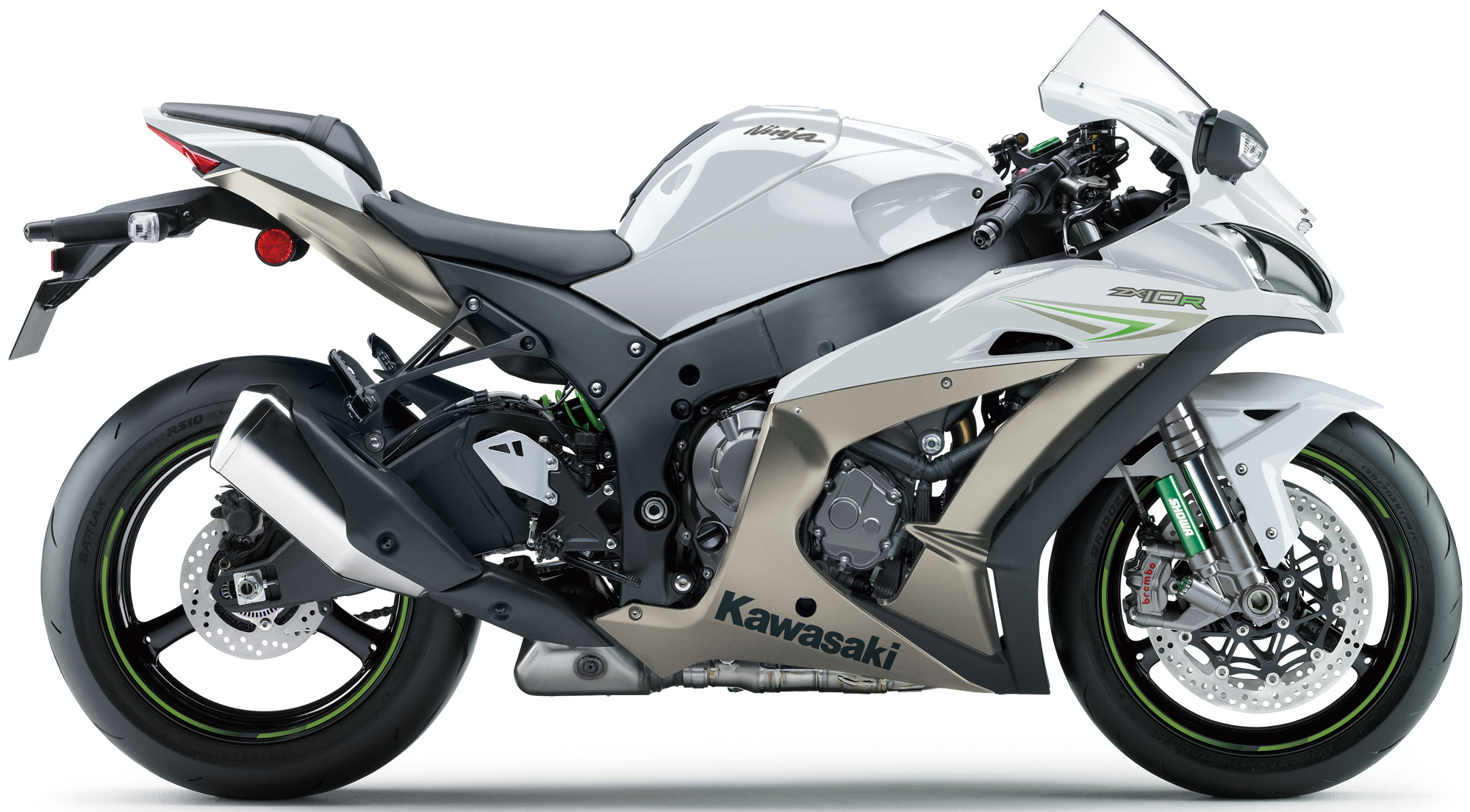 新色を追加した2017年モデルのNinja ZX-10R ABSが発表！ - バイク