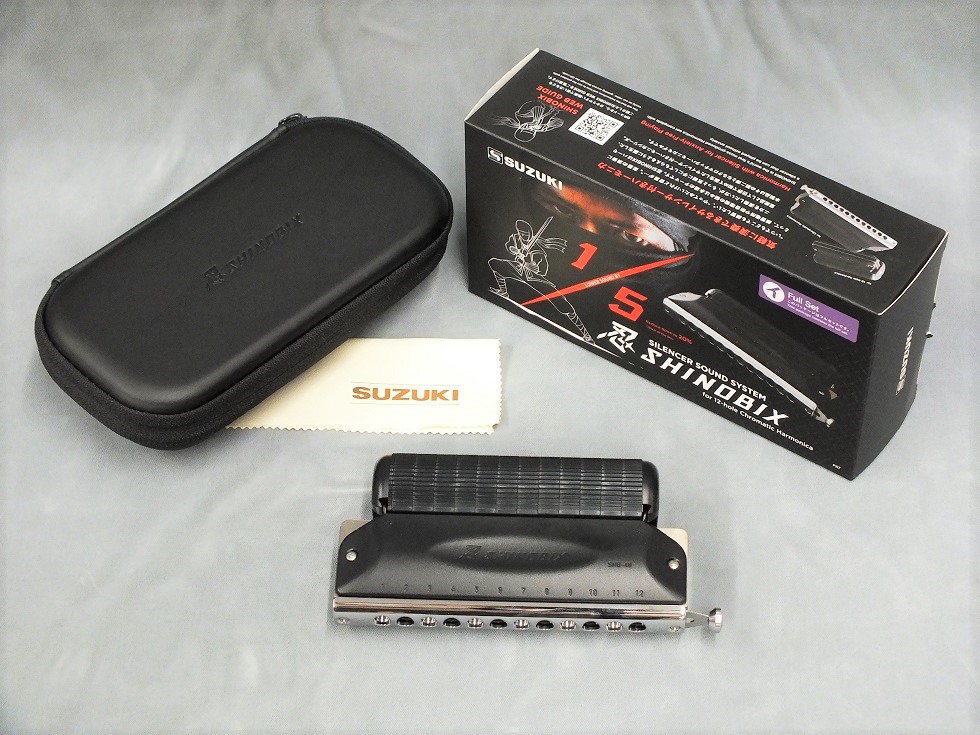 SUZUKI “忍SHINOBIX” [Full Set /SNB-48] 【クロマチックハーモニカ