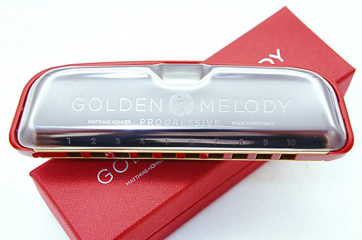 HOHNER Golden Melody Progressive【10ホールズ(ブルースハープ