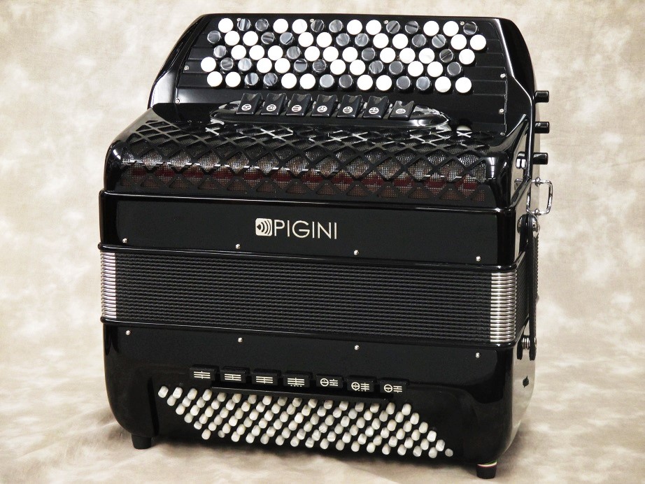 Roland V-accordion FR-1Xb ボタン【黒】(62ボタン/72ベース)《純正